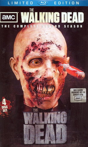 Blu-ray The Walking Dead Season 2 - Zombie Head - Novo