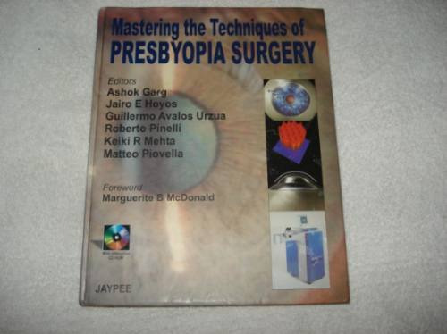 Livro Presbyopia Surgery Com Cd Room 2006