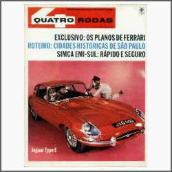 Quatro Rodas Nº 73 - Simca Emi Sul - Automobilismo - 1966