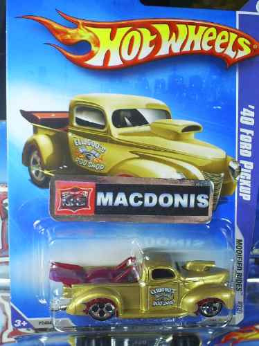 Hot Wheels Ford 40 Truck Rodas 5dot 164/2009 Blister Longo