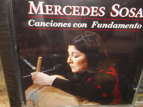 Mercedes Sosa Canciones Con Fundamento Cd Sellado