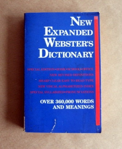 New Expanded Webster´s Dictionary