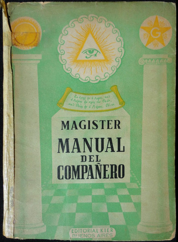 Masonería. Manual Del Compañero. 47n 706