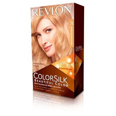 Tintura Revlon Colorsilk 3d Tono 75 Rubio Dorado 3 Unidades