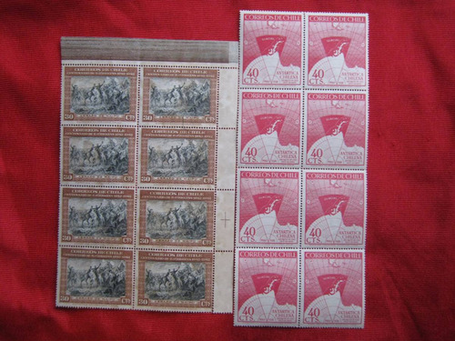Lote De Sellos Chilenos 02 (Usado)