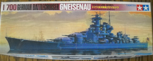 Maqueta Tamiya Acorazado Alemán Gneisenau 1/700