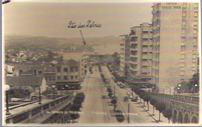 Cartão Postal Av. Borges De Medeiros Porto Alegre Rs