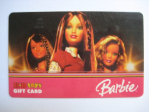 barbie gift card