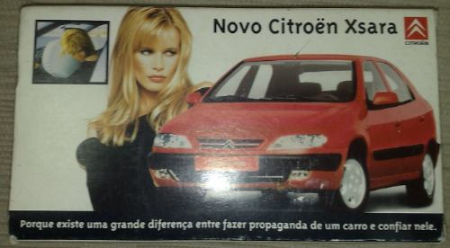 Fita De Video Novo Citroen Xsara - Claudia Schiffer