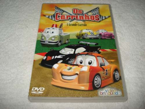 Dvd Os Carrinhos Em A Grande Corrida Novo Lacrado