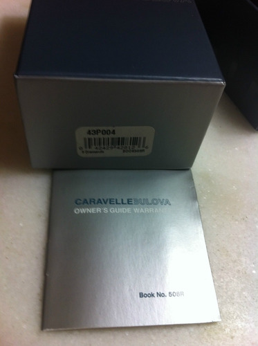 Relógio Bulova Caravelle 43p004 8 Diamond 3 Eye