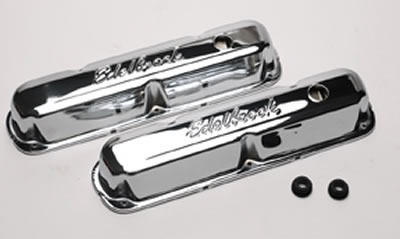 Tampas De Válvula Edelbrock Cromadas Dodge V8 Charger Dart