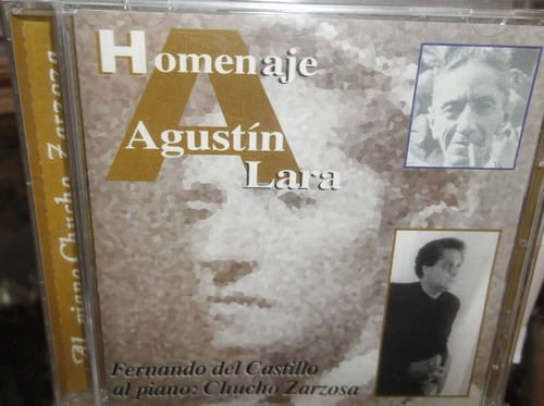 Fernando Del Castillo Homenaje A Agustin Lara Cd Sellado