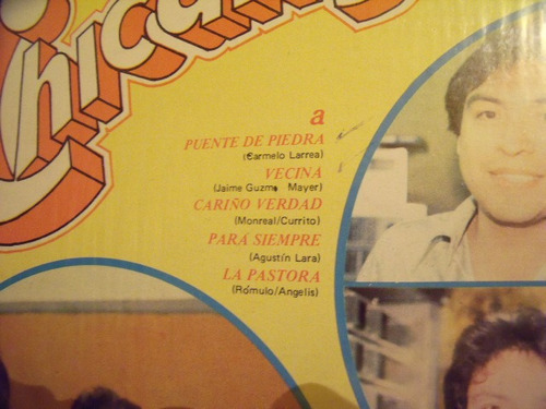 Lp Los Chicanos El Disco De Oro (Usado)