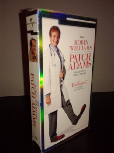 Vhs Doble - Patch Adams - Robin Williams - Edición Especial