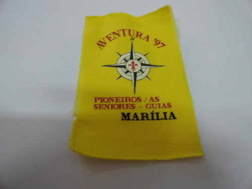 Antigo Distintivo Escoteiro - Marília - 97 #cf1795
