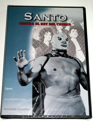 Dvd Santo Contra El Rey Del Crimen  Ana Bertha Lepe, Fernand