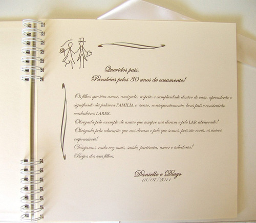 Imagem 2 de 8 de Álbum Casamento Livro Assinatura Noivado Scrapbook Fotos
