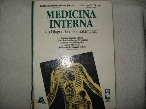 Livro Medicina Interna Do Diagnóstico Tratamento Leivas 95