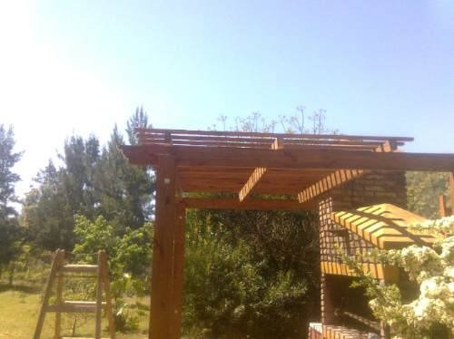 Colocacion Pergolas Deck Colocado Terminado