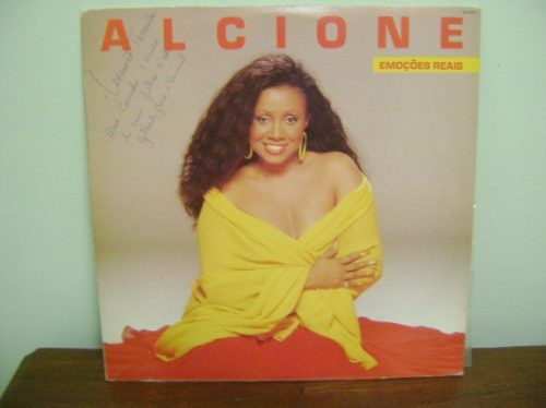 Disco Vinil Lp Alcione Emoções Reais - 1990