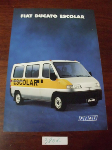 Prospecto Folder Fiat Ducato Escolar - Ref.: 3808