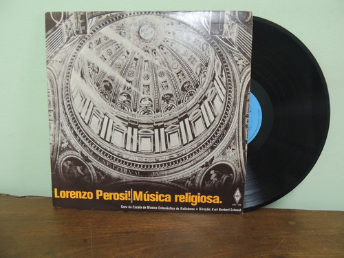 Disco Vinil Lp Lorenzo Perosi Música Religiosa Sacra Coral