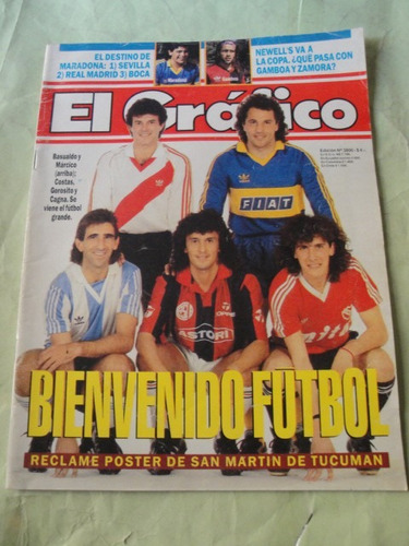 El Grafico 3800 Estudiantes Lp Renault 19 Newells Maradona