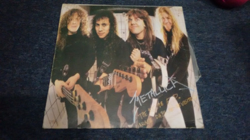 Lp Metallica Garage Days Re-re Visited En Acetato,long Play