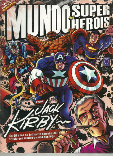 Imagem 1 de 1 de Mundo Dos Super-herois 25 - Europa - Bonellihq Cx75 G19