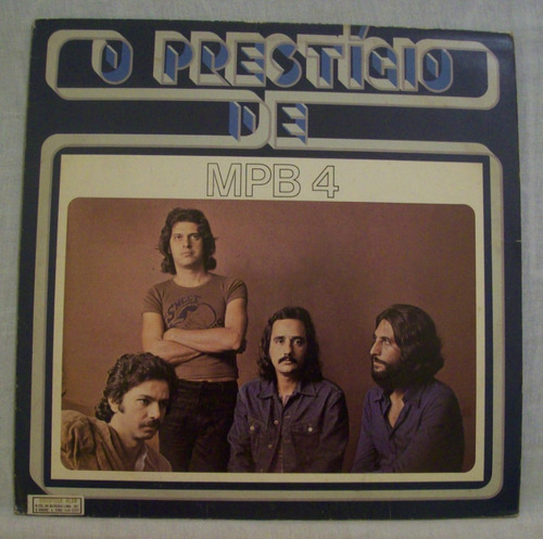 Lp Mpb 4 - O Prestígio De Mpb4 - Fontana - 1984