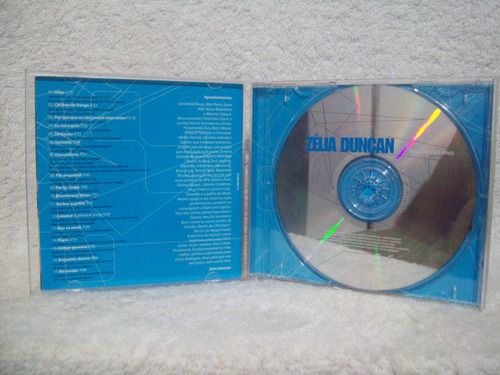 Cd Original Zélia Duncan- Sortimento Vivo (Usado)