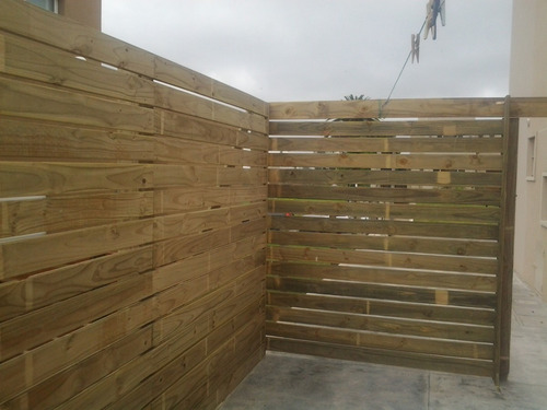 Colocacion Pergolas Deck Colocado Terminado