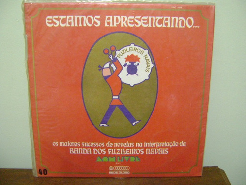 Lp Disco Vinil Banda Fuzileiros Navais Novelas 1972