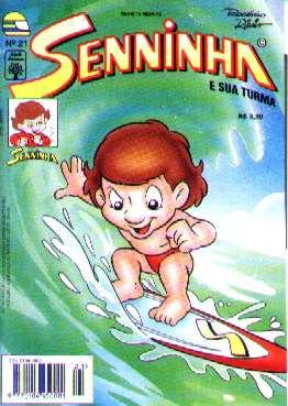 Senninha E Sua Turma Nº 21 - Abril Jovem - 1995 - Hq