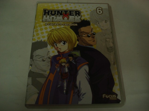 Dvd Infantil Hunter X Hunter Volume 6 A Caça E O Caçador