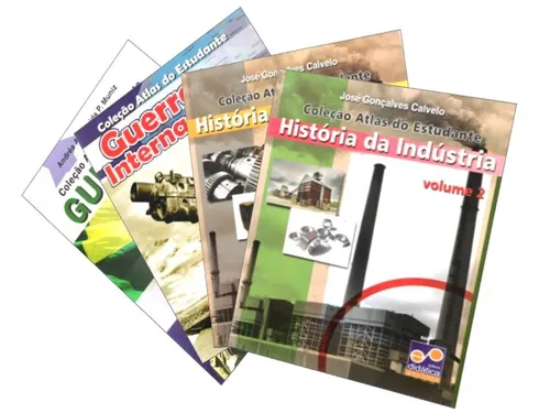 comprar Atlas Do Estudante  - 4 Volumes História Guerras u002F Industria