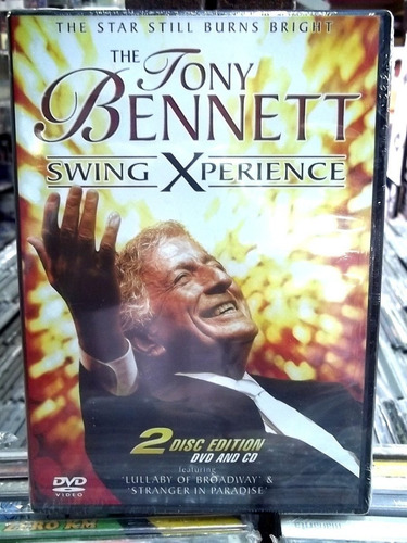 Tony Bennett Swing Experience Cd+dvd Original Novo Lacrado