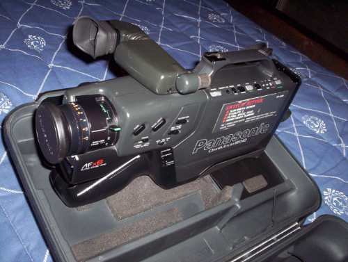 Filmadora Panasonic Analógica Pv 604d Semi Profissional !!