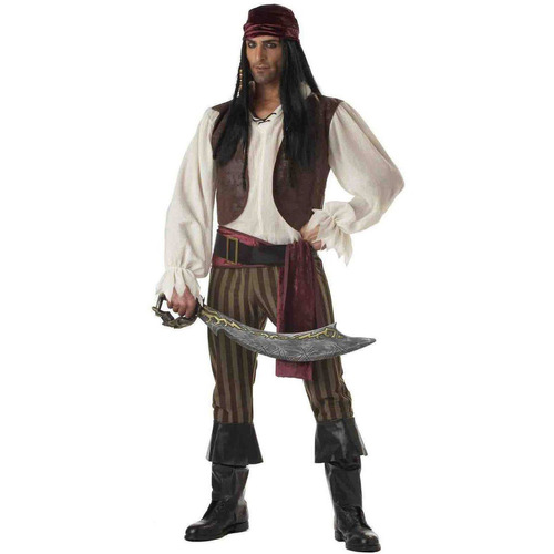 Disfraz Pirata Adulto Para Hombre Talla Xl (44/46)halloween