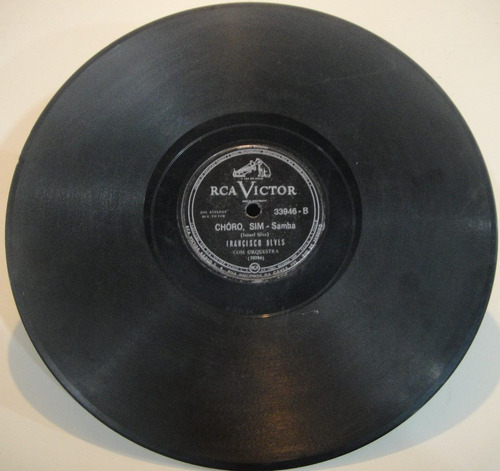 Disco 78rpm - Francisco Alves - Rcavictor 33.946