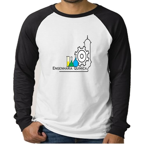 Camiseta Raglan Engenharia Química 2