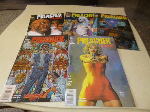 Preacher  -os Caçadores Saga Em 5 Vol./ Banca - G. Ennis