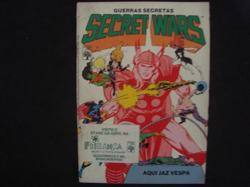 Formatinho Gibi Dc Secret Wars  Marvel  Guerras Secretas 07