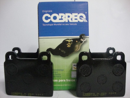 Jogo De Pastilha De Freio Kombi Original Cobreq N208