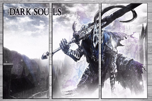 Cuadros Gamers Dark Souls Artorias 90x57 Cm N7