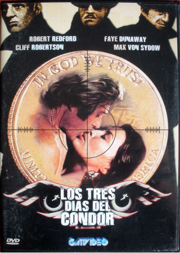 Dvd Los Tres Dias Del Condor Robert Redford Max Von Sydow