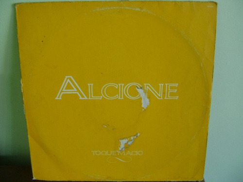 Lp Disco Vinil Alcione Toque Macio Single Promo 1988
