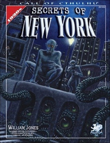 Secrets Of New York - Suplemento Call Of Cthulhu - Rpg