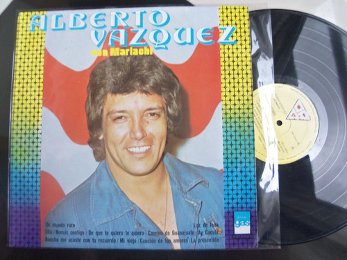 Vinyl Vinilo Lp Acetato Alberto Bazquez Con Maricachi